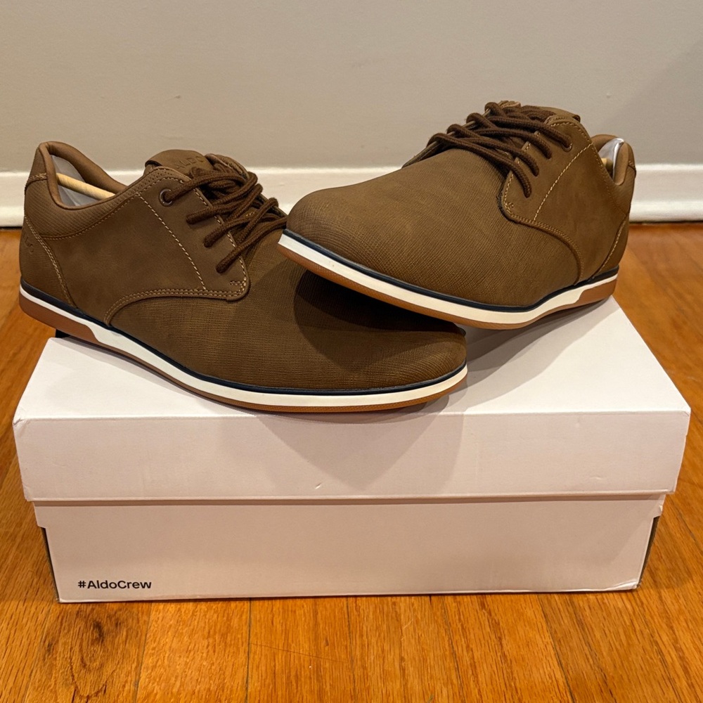 Aldo Men's Tan Oxfords